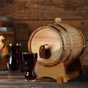 Relaxdays Botte per liquori, 2,2 l, in legno, botte da Anteprima dell’immagine prodotto 2