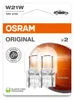 OSRAM ORIGINAL W21W W3x16d 12 V/21 W (2er Blister) Podgląd zdjęcia produktu 1
