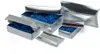 Boîte cadeau laminée 140 x 100 x 47 mm Argent A6 Voir les images du produit 6