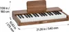 VEVOR Kinder-Keyboard, 37 Tasten, Digitales Holzpiano für Produktbild-Vorschau 8