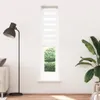 vidaXL Doppelrollo Weiß 40x200 cm Stoffbreite 35,9 cm Produktbild-Vorschau 1