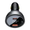 Ładowarka samochodowa Baseus Digital Display USB-A / USB-C Podgląd zdjęcia produktu 3