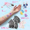 Bledras Glitzer Tattoo Set Kinder, 36 Farben Produktbild-Vorschau 9