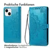imoshion Mandala Klapphülle iPhone 15 - Türkis Produktbild-Vorschau 2