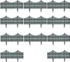 vidaXL Bordure de pelouse 17 pcs. Vert 10 m PP Voir les images du produit 7