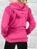 KMISSO Mädchen Pullover mit Kapuze Power Stars Pink 152 Produktbild-Vorschau 5