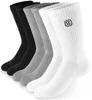 BRUBAKER 6 paires de chaussettes de tennis pour hommes et Voir les images du produit 2