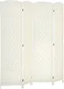 HOMCOM Paravento a 4 ante 180 x 180 cm Divisorio pieghevole Anteprima dell’immagine prodotto 1