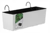 Prosperplast Blumentopf | Urbi Case | Weiß | 40 cm Produktbild-Vorschau 4