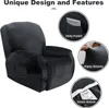 Topchances Velvet Recliner Chair Cover, Stretch Recliner Náhled obrázku produktu 4
