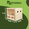 Repiterra® Terrarium Seitenbelüftung Holzterrarium OSB Holz Produktbild-Vorschau 4