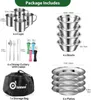 Campingbesteck Set Edelstahl Outdoor Reisebesteck Teller Produktbild-Vorschau 2