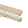 Hosenbügel, Kleiderbügel Holz mit Metall Haken im Set 12 Produktbild-Vorschau 3
