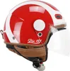 Kask Jet CGM 191G PIX SPRINT czerwono-biały długi daszek Podgląd zdjęcia produktu 1
