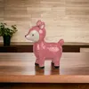 Spardose Rehkitz rosa Keramik 17x7x20,5 cm Produktbild-Vorschau 7