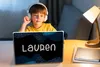 MuchoWow® Laptop Aufkleber Sticker Cover Lauren - Pastell - Produktbild-Vorschau 3
