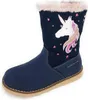 Tom Tailor Kinderschuhe Mädchen Reißverschluss Stiefel Blau Produktbild-Vorschau 3