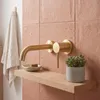 Einhebelmischer für die Wand PIZO gold Produktbild-Vorschau 1