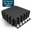 Hulser Fitness Puzzlematte - 30 x 30 x 1 cm - 36 Stück - Produktbild-Vorschau 1