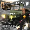 HG TRASPED HG4-58 1/14 RC vojenské nákladné auto Willys Náhľad obrázku produktu 2