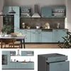 Küchenzeile Vicco R-Line Blau-Grau/Anthrazit 350 cm mit Produktbild-Vorschau 5