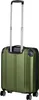 A green suitcase with a silver telescopic handle and black wheels, shown from the back. Anteprima dell’immagine prodotto