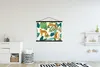 MuchoWow® Textilposter Dschungel - Leopard - Pflanzen - Produktbild-Vorschau 2