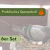 6x Legeeier Kunsteier Nesteier für Hühner Gipseier für Produktbild-Vorschau 5