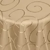 DecoHomeTextil Kringel Circle Tafeldecke Ornamente Damast Produktbild-Vorschau 1