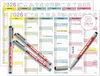 Abwischbarer Wandkalender 2026 A4 - "Bunt" Jahresplaner Produktbild-Vorschau 1