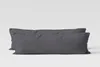 2er Set Renforcé UNI Kissenhüllen 40x145 cm Produktbild-Vorschau 1