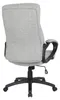 Bürostuhl Chefsessel Drehstuhl Stoff Grau HLC-0311-1/2167 Produktbild-Vorschau 4