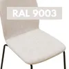 Albatros Esszimmerstühle 4er Set ENNA, beige - stapelbar, Produktbild-Vorschau 5