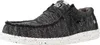 HEYDUDE Wally Sox Stitch Herren Halbschuhe Black White Produktbild-Vorschau 1
