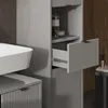 Koupelnová skříňka Vicco Eliza Šedá 40 x 190 cm s dvířky a Náhled obrázku produktu 5