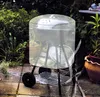 GRILLABDECKUNG 70x80cm Rund Grün Grillschutzhülle Produktbild-Vorschau 1