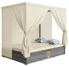 Chaise longue double de jardin avec pare-soleil, chaise Voir les images du produit 8