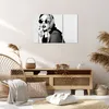 Bild auf Leinwand - Leinwandbild - 3 Teile - Frau Brille Produktbild-Vorschau 7