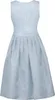MarJo Trachten Dirndl "Neubiberg" 919765 | Babyblau 65cm Produktbild-Vorschau 2