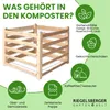 Komposter Single ca. 80×80 cm Höhe 80 cm – Moderner Produktbild-Vorschau 5
