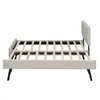 Flieks gestoffeerd bed 90x200 cm met uitschuifbaar bed, Productafbeelding-voorbeeld 8