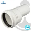 tecuro Reduzierrohr Ø 50 mm auf Ø 40 mm KS-weiß Produktbild-Vorschau 2