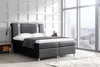 Boxspringbett Schlafzimmerbett NATHAN 160x200cm Kunstleder Produktbild-Vorschau 1