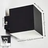 Riccio »Riccio« Wandlampe aus Metall in Schwarz/Weiß Produktbild-Vorschau 2