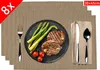 Tischset 8 teilig, Platzdeckchen, Bambus, 30x45cm, 8er Produktbild-Vorschau 1