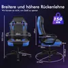 Krzesło do biurka ALFORDSON Racing, ergonomiczne, Podgląd zdjęcia produktu 4