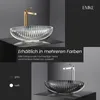 A split image showing two different styles of glass vessel sinks with faucets, along with color options and descriptive text. Podgląd zdjęcia produktu