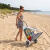 Sonnenliege mit Rädern mit Dach Klappliege Verstellbare Produktbild-Vorschau 3