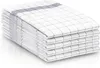 5er Set Geschirrtücher, Baumwolle, 50x70 cm, grau-karriert Produktbild-Vorschau 1