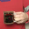 Echte Kerle fahren Traktor Glas Tasse in braun Produktbild-Vorschau 6